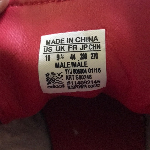 Stan Smith red sneakers - Picture 4 of 5